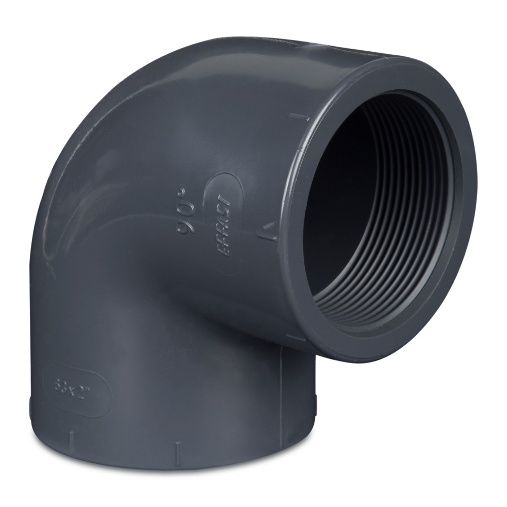 PVC Koleno 90 ° 63 mm