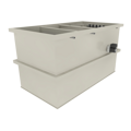 COMBI DRUM 50/70 s 2x 80W UVC