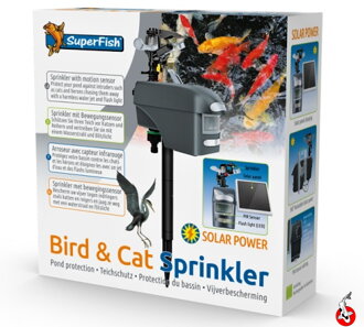Bird & Cat sprinkler solar