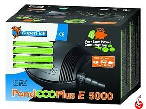 SF POND ECO PLUS E 5000 - 22W