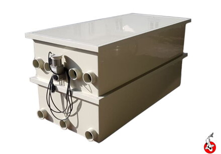 Kombinovaný bubnový filter CL65 Jumbo s integrovaným preplachovacím čerpadlom Kombinovaný bubnový filter CL65 Jumbo s integrovaným preplachovacím čerpadlom