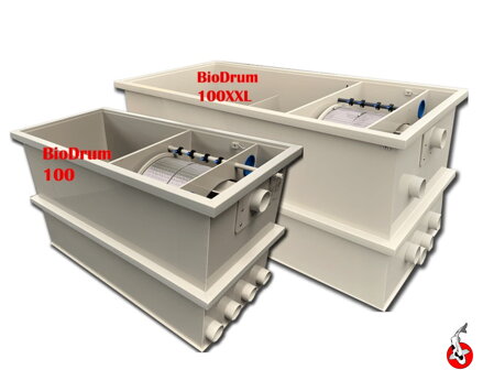 S - 100 bubnový filtr s biokomorou