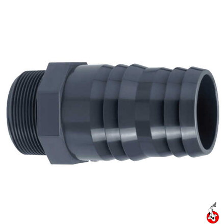 PVC hadicový trn - závit 1" 32mm