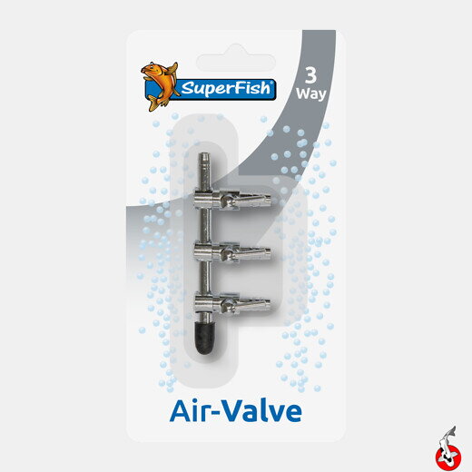 Ocelový ventil 3 výstup (3 cestný)