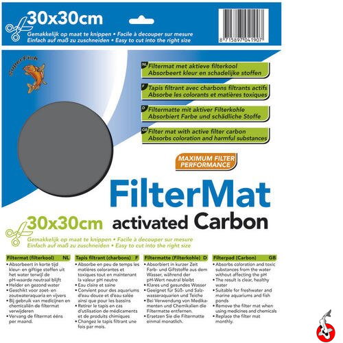 SF FILTER MAT aktivní uhlí 30X30 CM