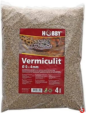 Vermiculit, 0-4 mm, 4l pro inkubaci